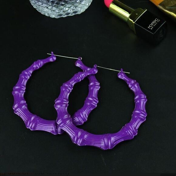 Funky Large Earrings  - Picture 2 of 8